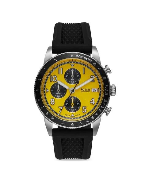 FOSSIL Men Chronograph Black Watch - FS6044
