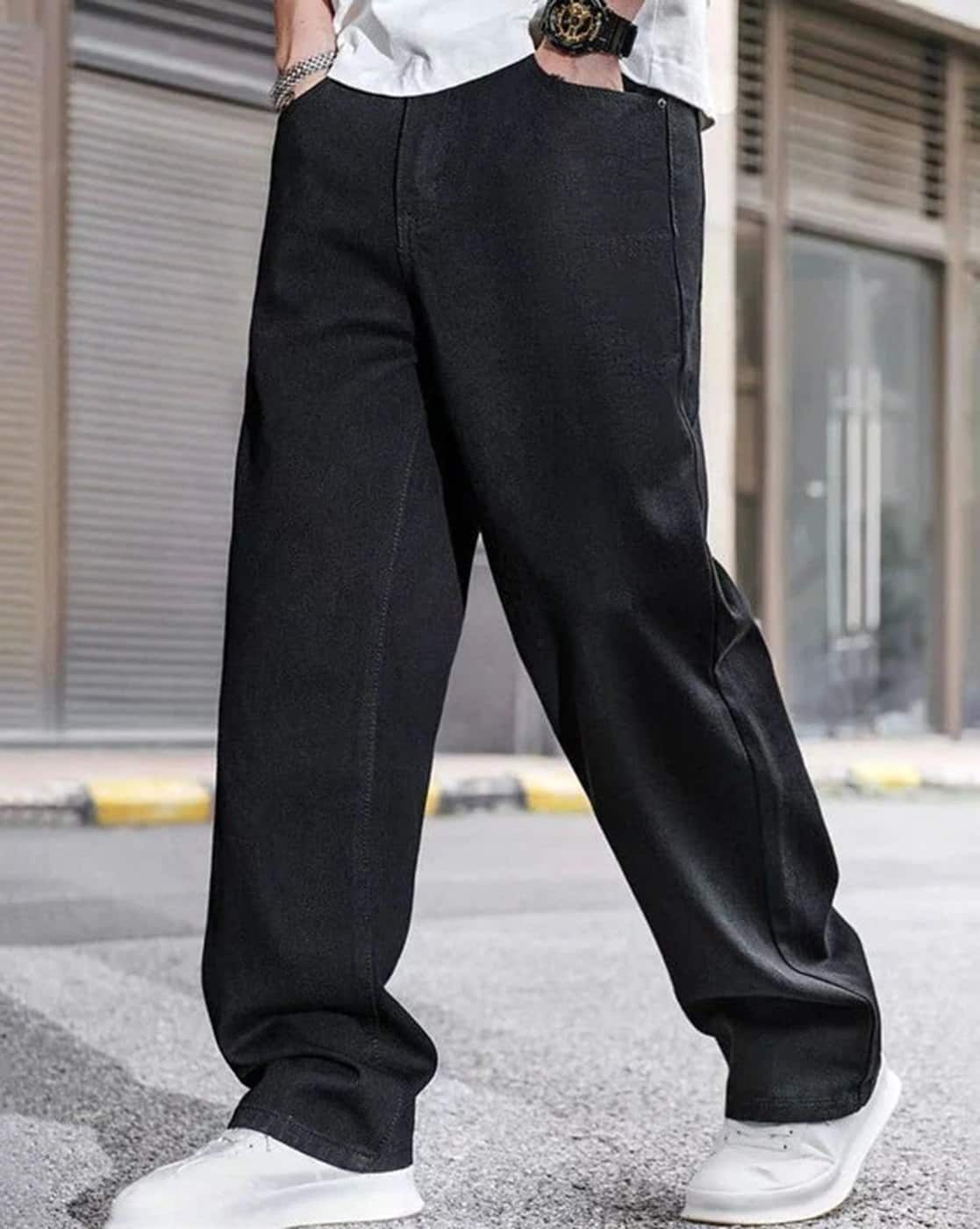 Buy Black Jeans for Men by B WOLVES Online