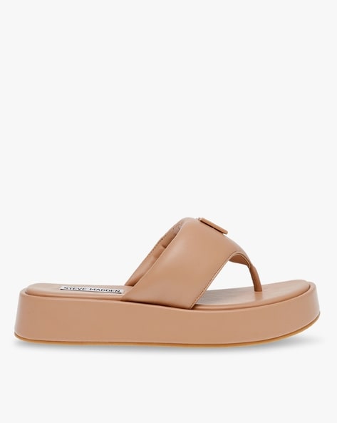 Steve Madden Bonfire Flat Slip-On Sandals