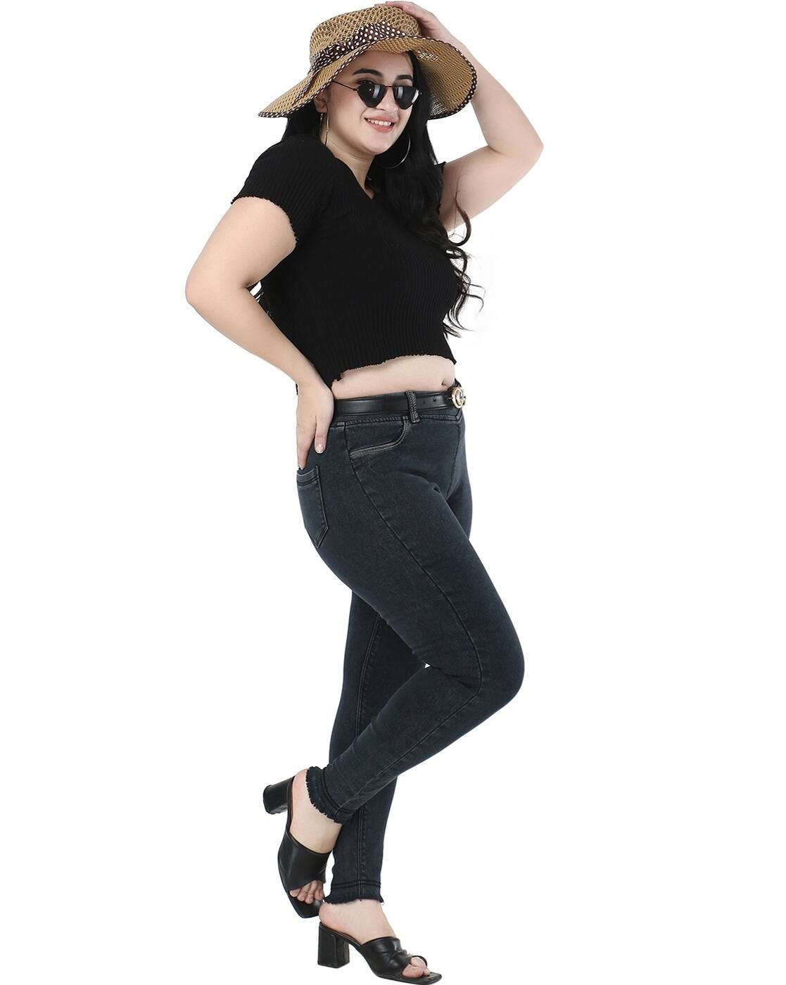 Buy ZXN CLOTHING Women Mid-Rise Skinny Jeggins Online | Ajio.com