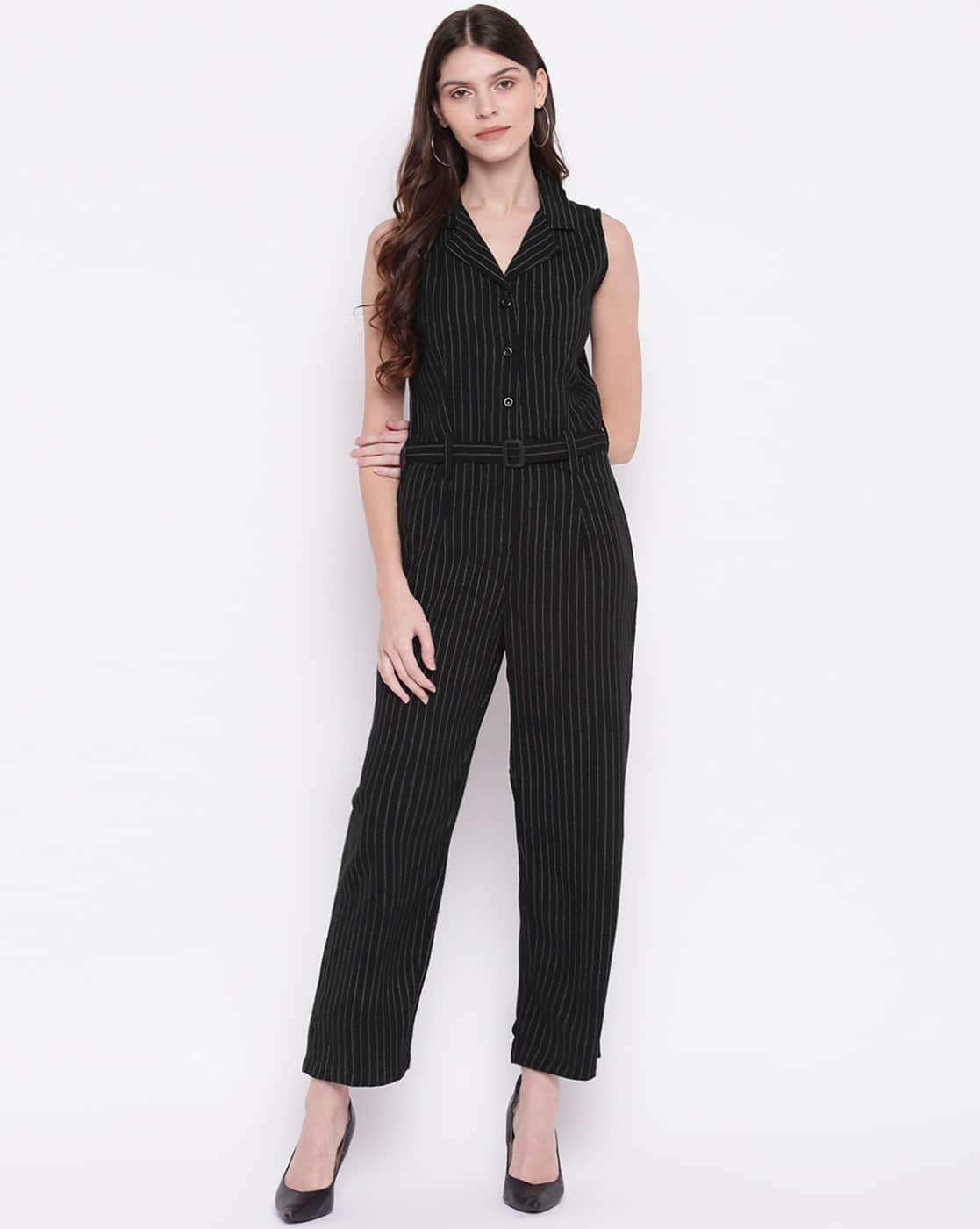 Y's 22SS RAYON BROAD JUMPSUIT 黒1 【公式通販】