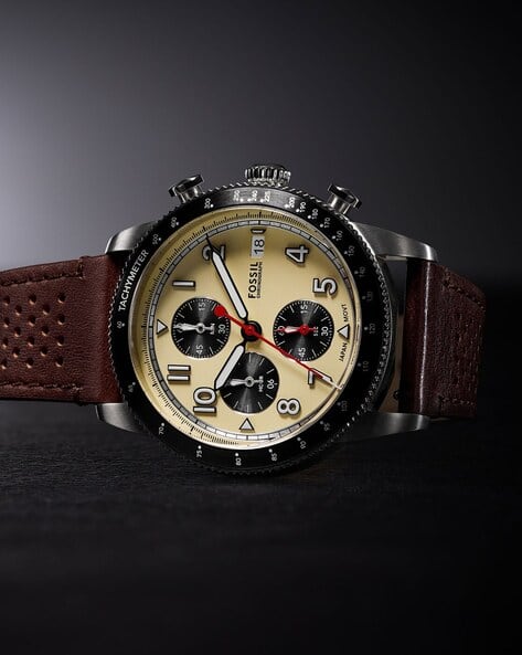 FOSSIL Men Chronograph Brown Watch - FS6042