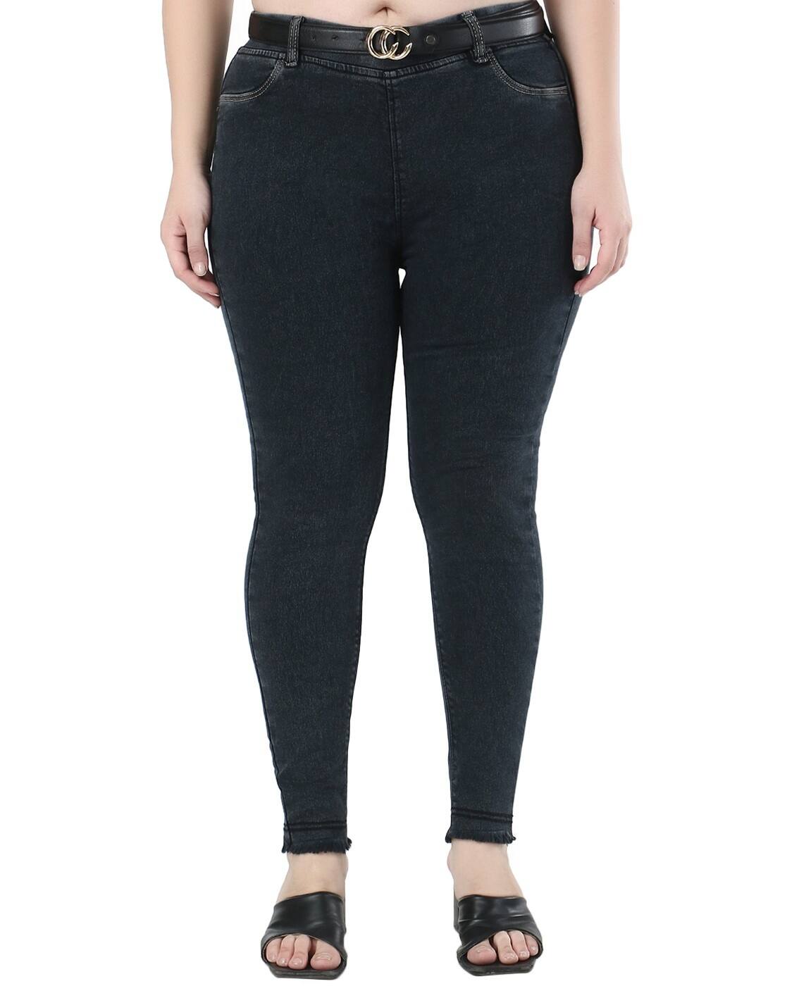 Buy Black Jeans & Jeggings for Women by ZXN CLOTHING Online