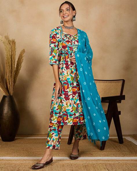 Multi Kurta Suit Sets for Women by WINERED Online | Ajio.com