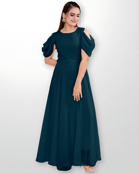 Emerald Green Sequin Lace Ball Gown Long Sleeve Wedding Dress 67368 vi –  Viniodress