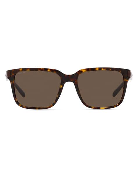 Men UV-Protected Rectangular Sunglasses-0BV7036