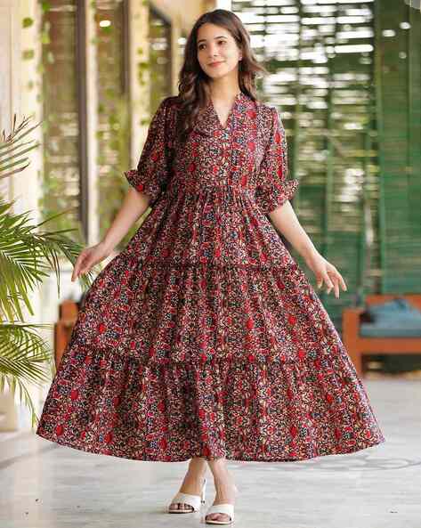 Buy Multicoloured Dresses for Women by VAANI CREATION Online