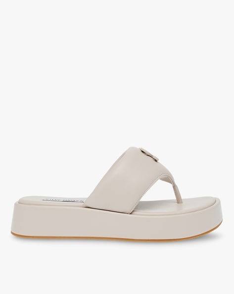 Steve Madden Bonfire Flat Slip-On Sandals