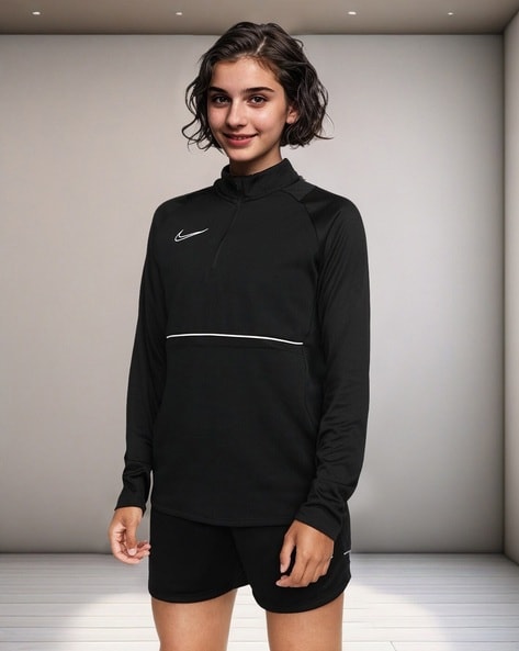 Nike black 2024 jacket womens