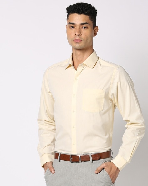 John Players Men Slim Fit Shirt