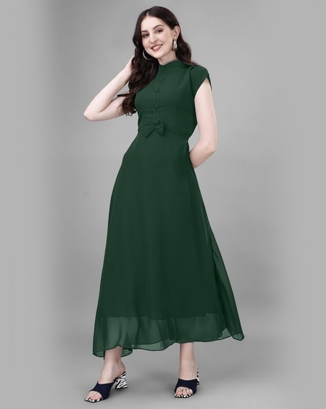 Esla High Neck One Shoulder Dress – Blini Fashion House