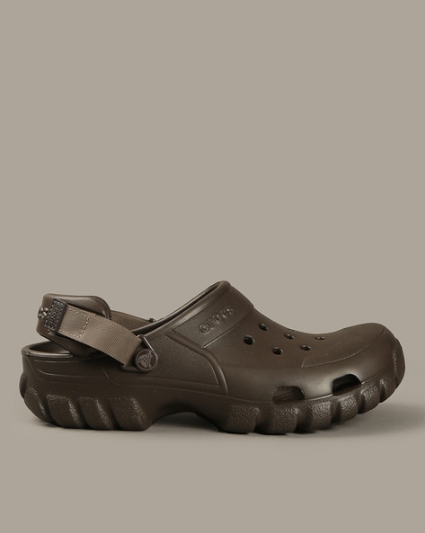 Men Off-Road Perforated Slingback Clogs