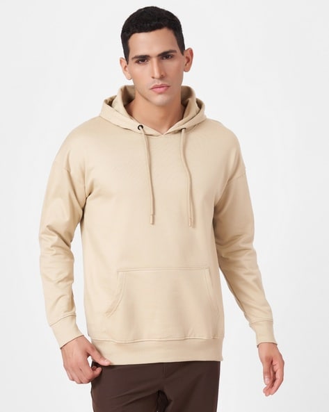 Buy Beige Sweatshirt Hoodies for Men by ZU Online Ajio