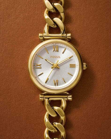 Women Analogue Gold Watch ES5329
