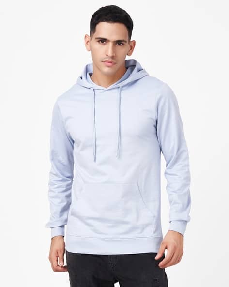 Slim Fit Hoodie with Drawstring