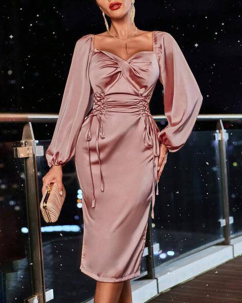 slim fit dress slacks Muse Sequin Maxi Dress main image 0