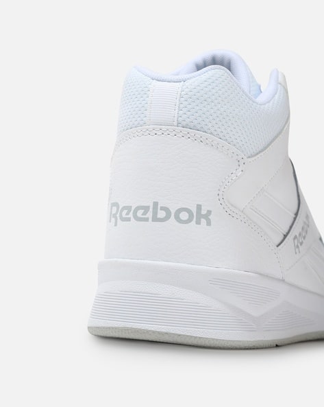 Reebok Royal White High Top Reebok Men Royal BB4500 HI2 Lace-Up Shoes