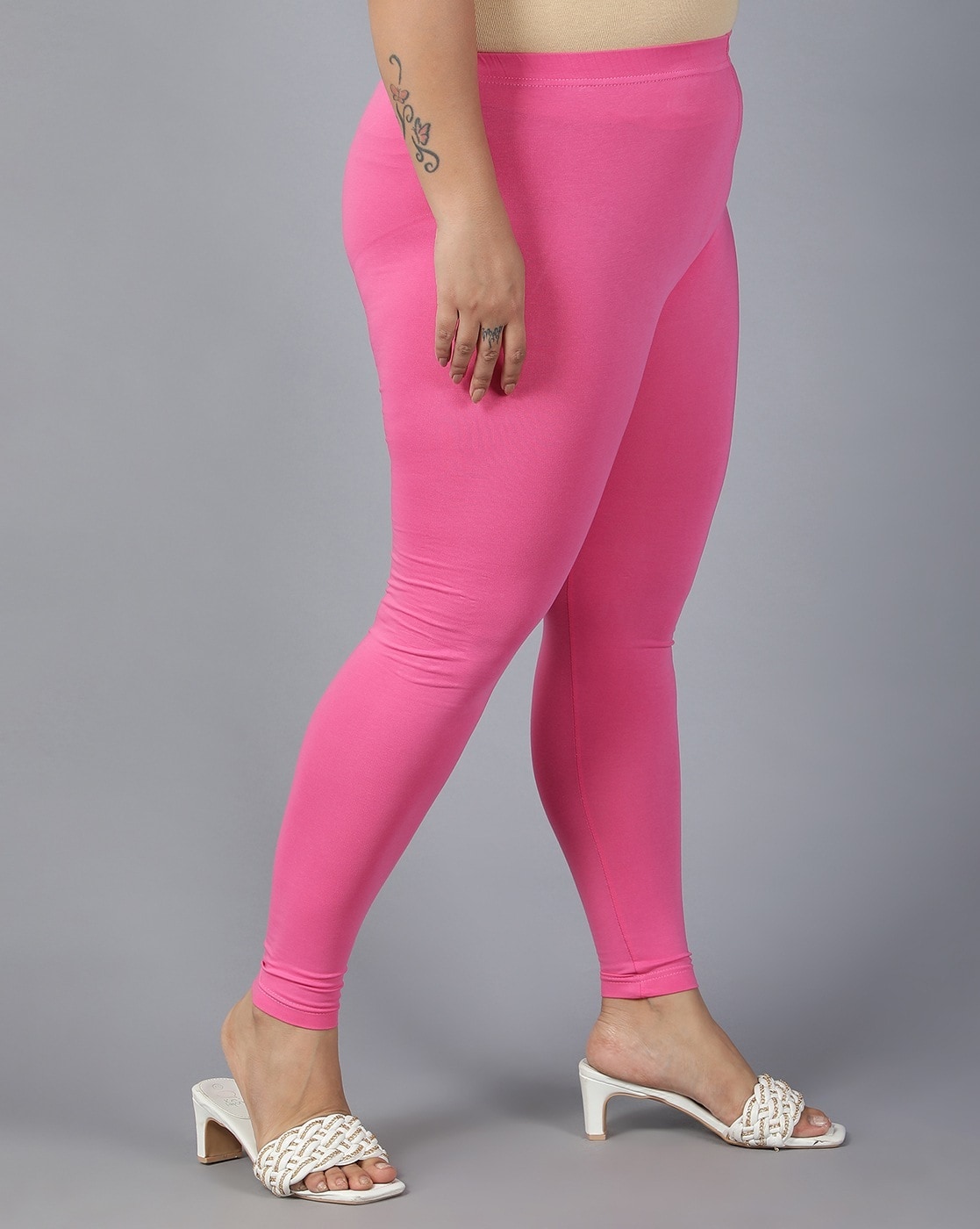 Plus Size Leggings 2x-6x Think Pink