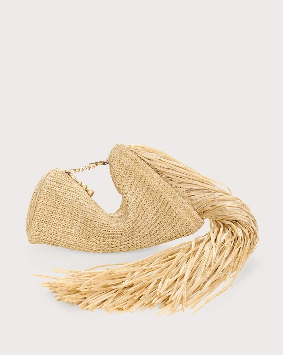 Buy Cult Gaia Viera Clutch | Beige Color Women | AJIO LUXE