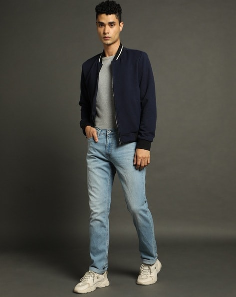 Men Mid-Wash 511 Slim Fit Jeans