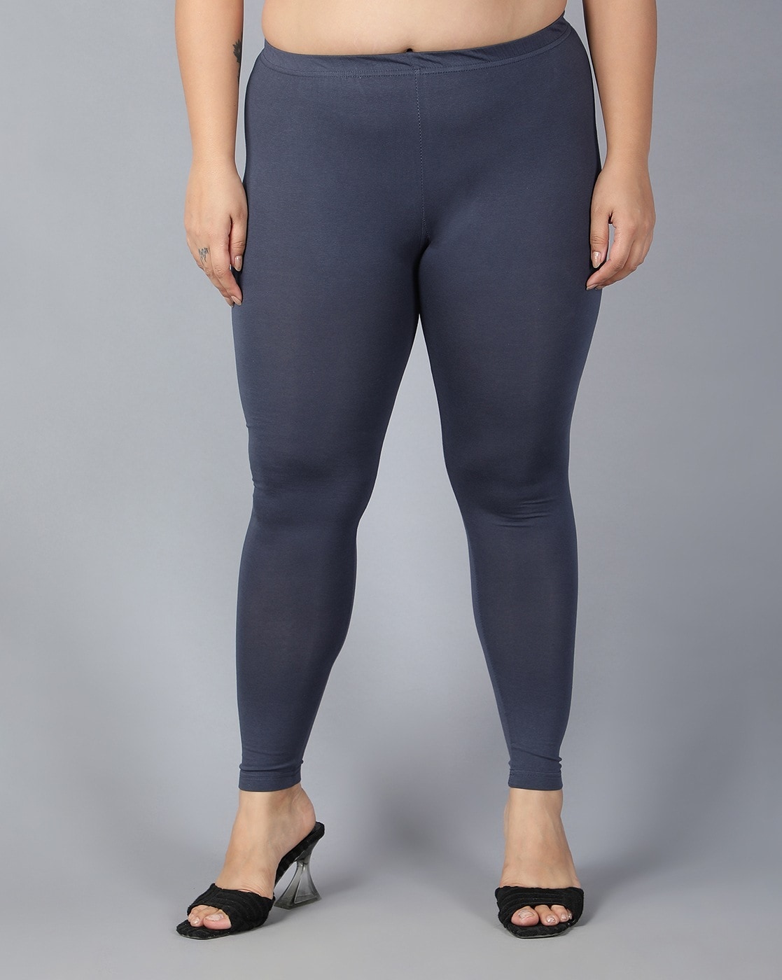 Buy Grey Leggings for Women by Plus Size Online