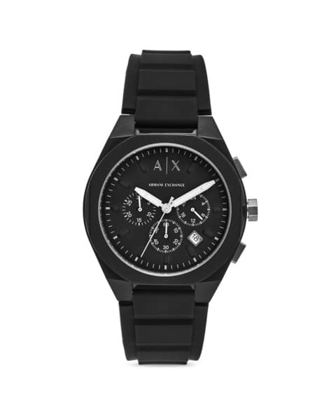 Men Chronograph Black Watch AX4161