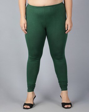 https://assets.ajio.com/medias/sys_master/root/20240312/Gffk/65f081c205ac7d77bbae4065/plus-size-dark-green-churidar-solid-churidar-leggings.jpg