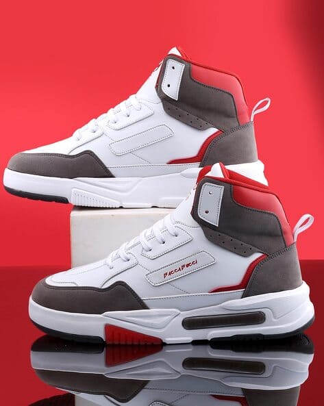 Price History of Bacca Bucci Men High-Top Lace-Up Sneakers from