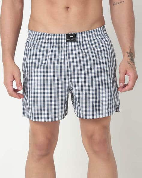 Buy Navy Blue White Boxers for Men by GAS Online