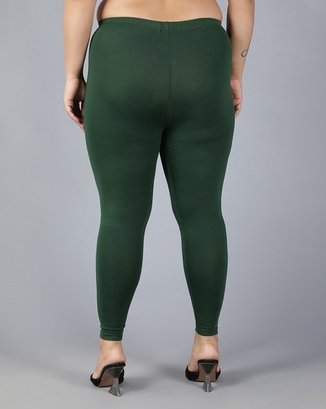 Buy Green Leggings for Women by Plus Size Online