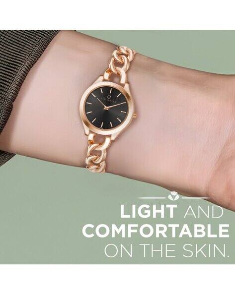 Carlington Analogue Watch with Deployant Clasp
