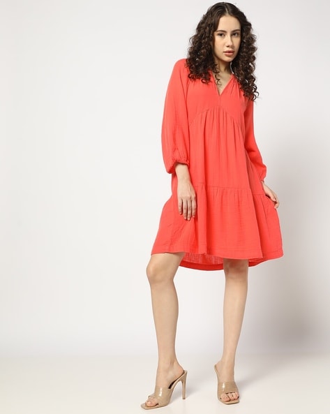 Buy Coral Dresses for Women by GAP Online Ajio