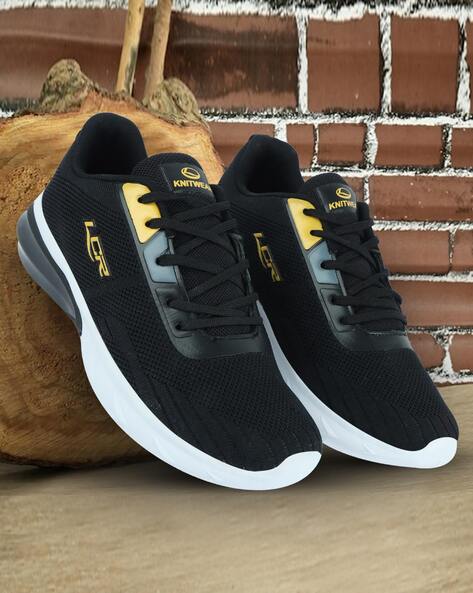 Lancer black running shoes online