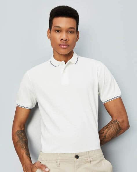 Buy WHITE Tshirts for Men by MAX Online