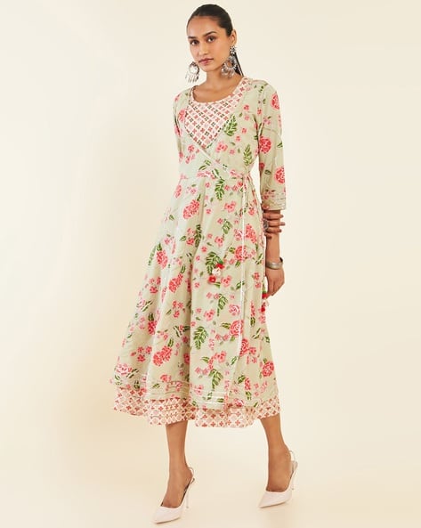 Buy Sap Green Dresses & Gowns for Women by SOCH Online | Ajio.com Buy Sap Green Dresses & Gowns for Women by SOCH Online | Ajio.com