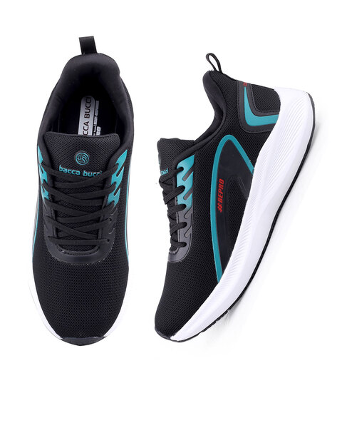 Men Low-Top Lace-Up Running Shoes