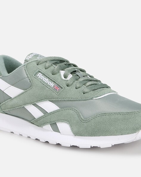 Reebok green casual shoes online