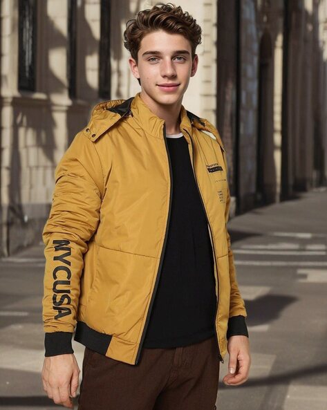 How to wear a mustard jacket best sale