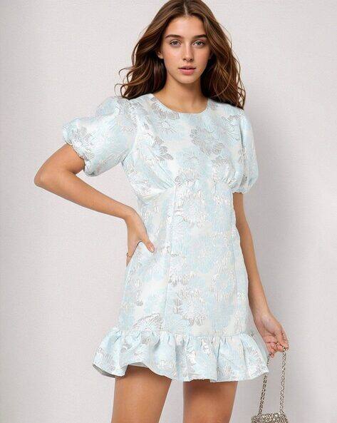 Fyre Rose Floral Print Sheath Dress