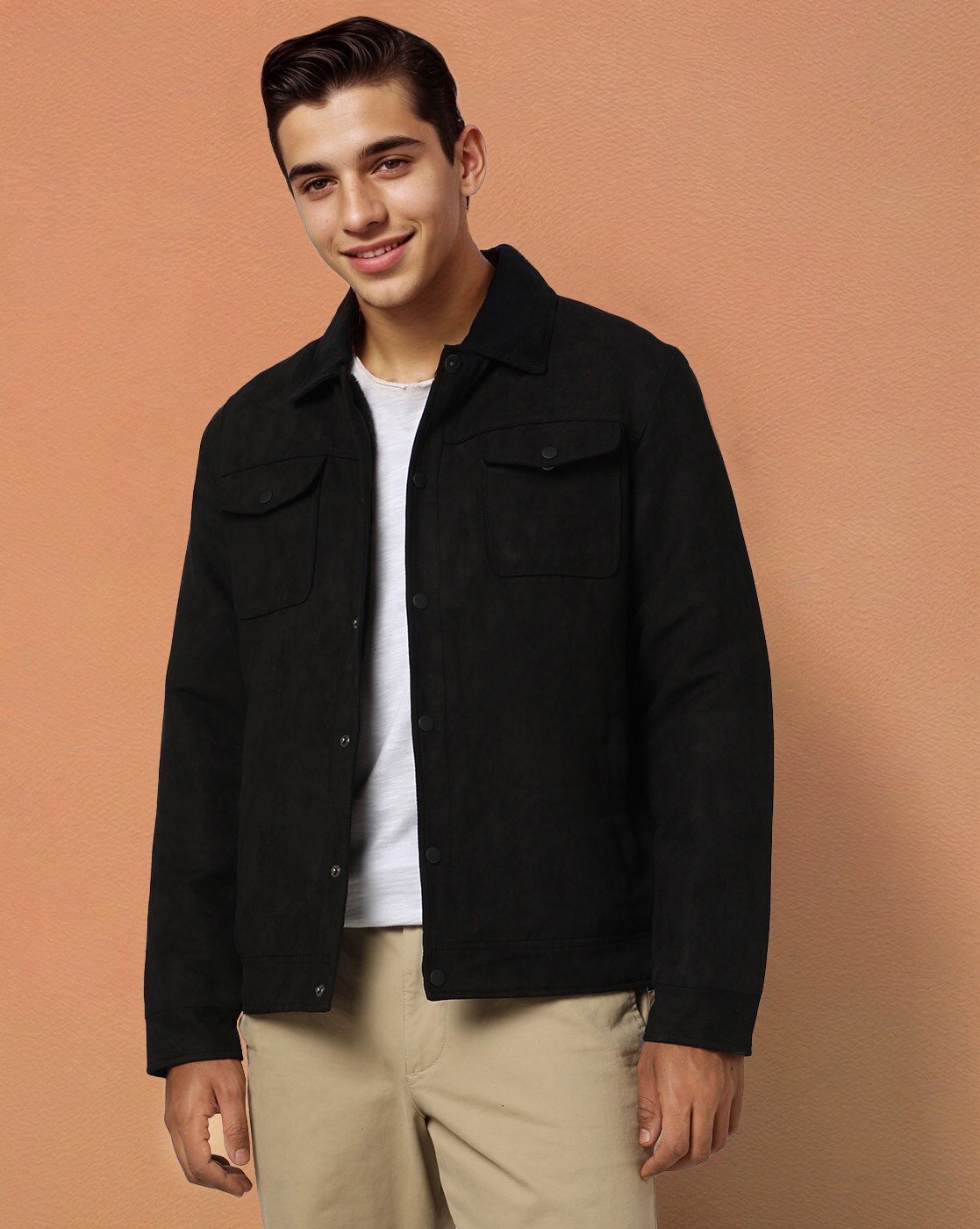 Buy Black Jackets & Coats for Men by Buda Jeans Co Online