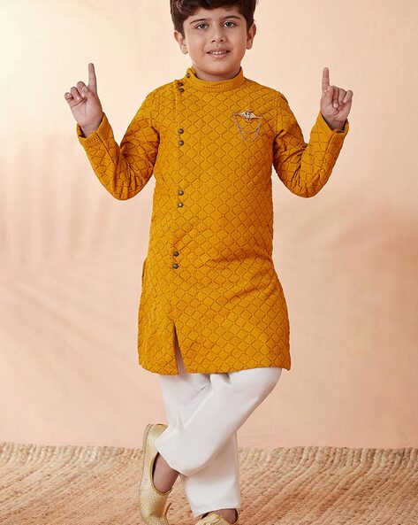 Manyavar kurta for boys best sale