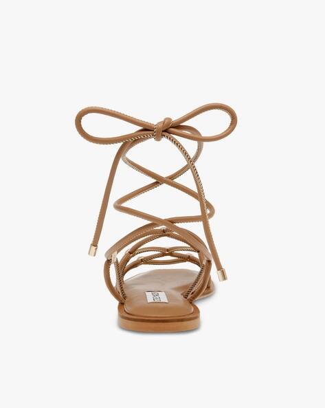 Buy Brown Flat Sandals for Women by STEVE MADDEN Online
