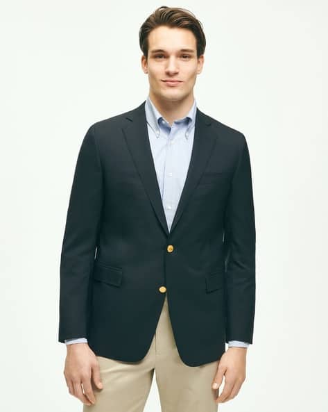 Brooks Brothers 1818 テーラードジャケット U.K. 36 Buy BROOKS BROTHERS 1818-Classic Fit Wool Blazer Online | Ajio.com
