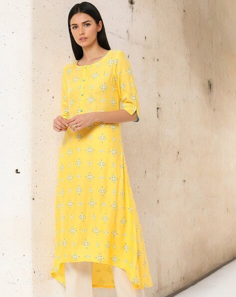 Buy Yellow Leggings for Women by AVAASA MIX N' MATCH Online