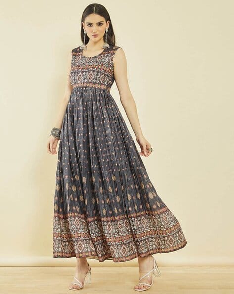 Buy Charcoal Dresses Gowns for Women by SOCH Online