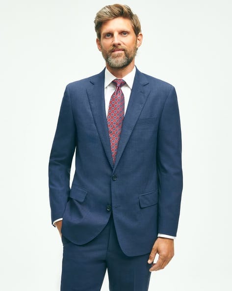 Classic Fit Wool Suit Jacket