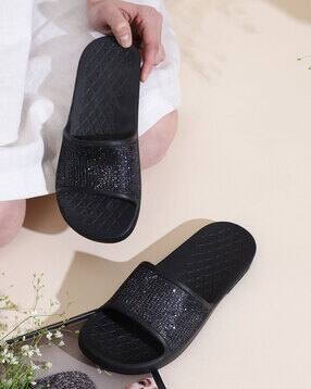 goldstar Women Embellished Slip-On Flip-Flops-picture-12