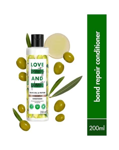 LOVE beauty AND planet Bond Repair Conditioner with Olive Oil And Peptide for Damanged Hair