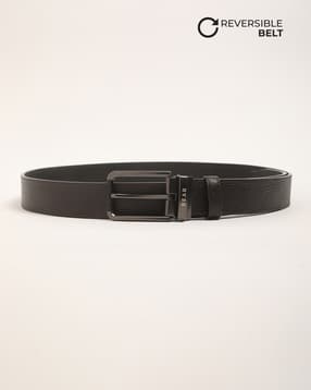 the bear house Men Reversible Wide Belt with Tang Buckle Closure-picture-38