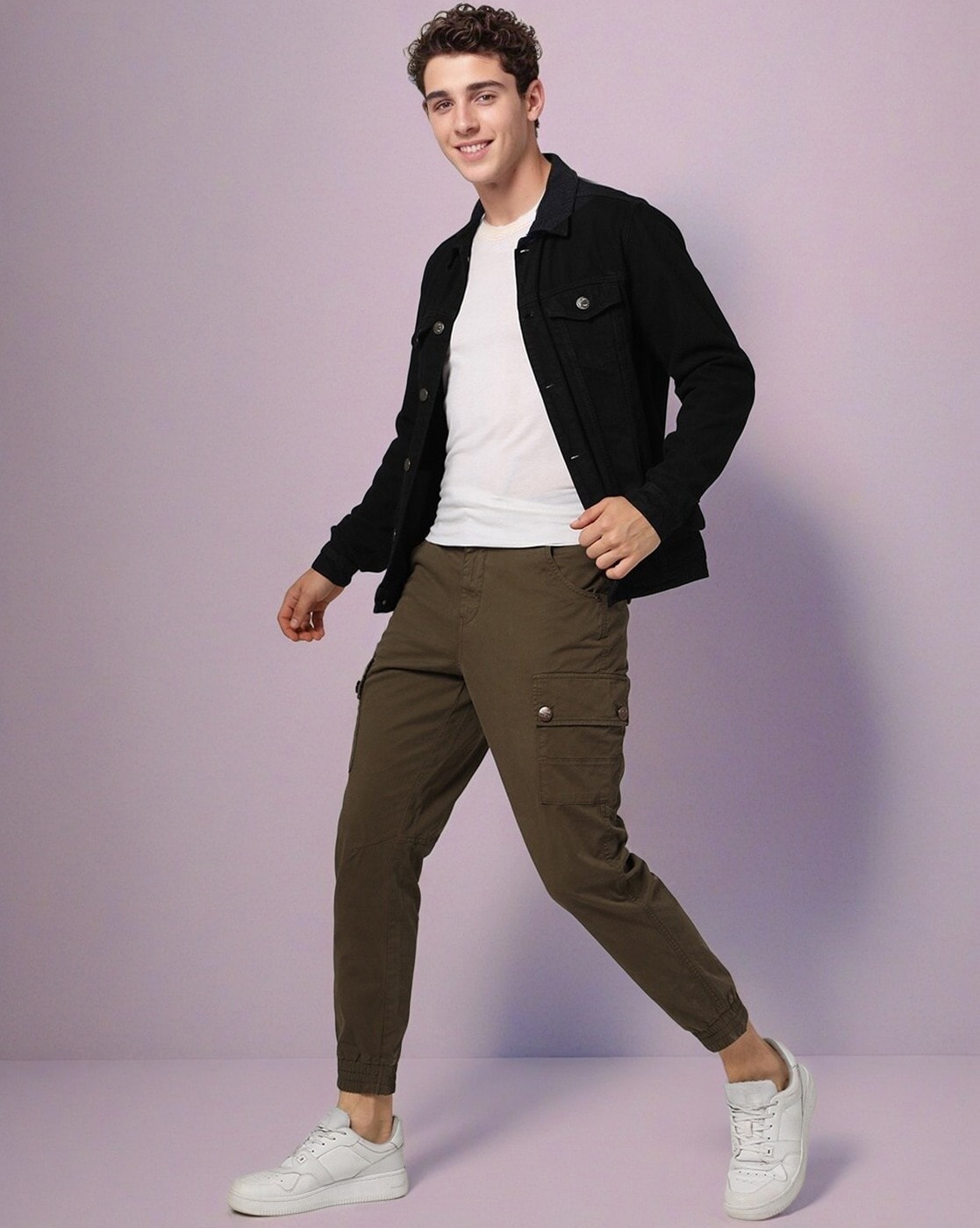Buy Olive Trousers & Pants for Men by Buda Jeans Co Online